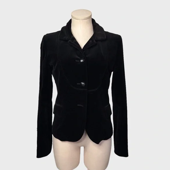 J Crew Velvet Bella Blazer Jacket - Picture 1 of 6